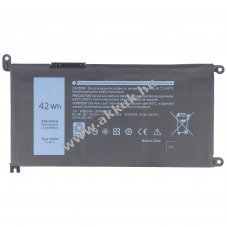 Helyettes�t� akku Dell Inspiron 15 5584 Li-Polymer 11,4V 3680mAh 42Wh