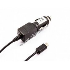 Aut�s t�lt� Mini-USB 5,0V 1000mA 12/24V bemenet fekete