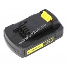 Helyettes�t� akku Stanley FMC687L 20V 2000mAh 40Wh szersz�mg�p Li-Ion