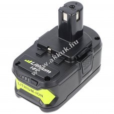 Helyettes�t� akku Ryobi RB18L50 18V 5000mAh Li-ion
