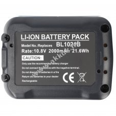 Helyettes�t� akku Makita BL1021B 10,8V 2000mAh Li-ion