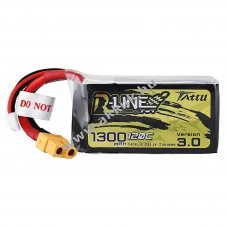 Helyettes�t� akku R-Line V3 22.2V 1300mAh 6S 120C XT60 1db/csomag modell�p�t� Li-Polymer