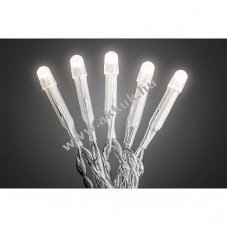 Konstsmide Micro LED belt�ri f�nyf�z�r matt 100LED melegfeh�r 24V 6344-123