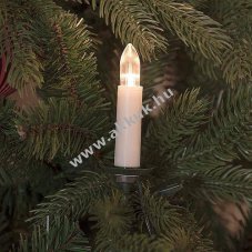 Konstsmide One String LED bels� f�z�r 16 LED 230V 10,5m melegfeh�r z�ld k�bel 1141-010
