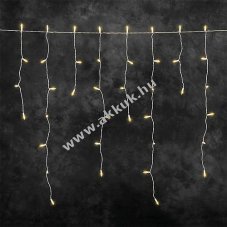 Konstsmide LED j�gzuhatag f�nyf�gg�ny 2761-802 200 LED borosty�n 5m vil�g�t� 31V k�lt�r/belt�r