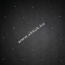 Konstsmide Micro LED f�nyh�l� belt�ri �s k�lt�ri 64 LED melegfeh�r 2x2m 3779-100