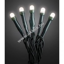 Konstsmide Micro LED bels� f�nyf�z�r matt 100 LED 30V 6,93m melegfeh�r 6344-120