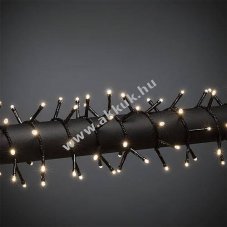 Konstsmide Micro LED Cluster f�nyf�z�r 600 LED melegfeh�r 30V 13,18m 3877-100