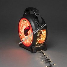 Konstsmide Micro LED f�rt f�nyf�z�r 600 LED 30V 13,18m melegfeh�r IP44 k�beltekercsel�