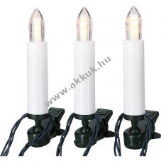 Konstsmide One String LED belt�ri f�z�r 25 LED 4,5V 1139-020 pisl�kol� borosty�nsz�n�