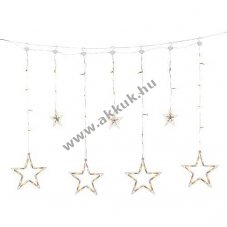 Konstsmide LED napelemes csillag f�nyf�gg�ny 77 borosty�n 4036-803SP k�lt�ri