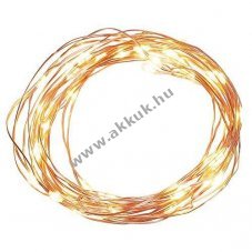 EGB Micro LED f�nyf�z�r 40LED melegfeh�r id�z�t� r�zsz�n� f�mdr�t 4xAA