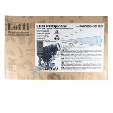 AP projektor P4065-15 S3 45668 LED 1x40W 15� IP65 feh�r