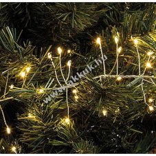 Micro LED f�nyf�z�r cluster 1080 LED melegfeh�r vil�g�tott 9m teljes hossz 13m 31V IP44 55360