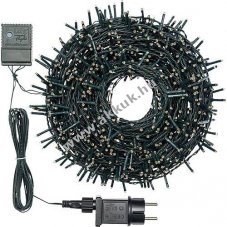 Lotti LED f�nyf�z�r 360 LED 24V 25,7m IP44 melegfeh�r/borosty�n vez�rl�doboz id�z�t�