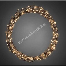 Konstsmide LED f�nykoszor�/-girlanda barna 3365-600 240 LED melegfeh�r k�lt�r