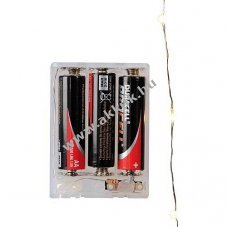 EGB LED mikro f�nyf�z�r 20 LED melegfeh�r elemmel m�k�d� 1,9m 2,3m 30114 id�z�t�