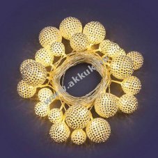 Lotti LED g�mb�s f�nyf�z�r 24 LED melegfeh�r 9,2m/11,2m 35164