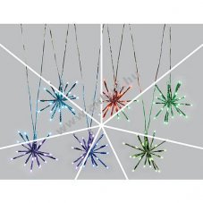 Lotti Twig Balls LED f�nyf�z�r sz�nv�lt�s 5m 138LED 6x O20cm 4,5V IP44 40724