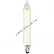 EGB Filament LED gyertya E10 8-55V/0,2W tiszta elef�ntcsont melegfeh�r