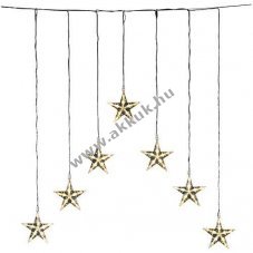 Konstsmide LED csillagf�gg�ny 7 csillag O16cm 35LED 24V 1243-103 melegfeh�r