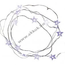 Best Season LED csillag f�nyf�z�r hidegfeh�r 12LED 1,1m 726-37 elemekkel egy�tt