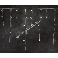 Konstsmide LED j�gzuhany f�nyf�gg�ny 200 LED 24V melegfeh�r 5m feh�r k�bel 2733-102