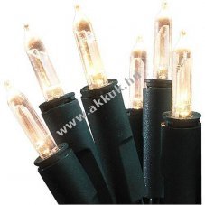 Konstsmide LED minil�nc 230V z�ld 35LED melegfeh�r 5,10m/6,60m 6302-100