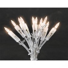 Konstsmide LED mini f�nyf�z�r 100 LED 230V 14,85m �tl�tsz� k�bel melegfeh�r 6304-103