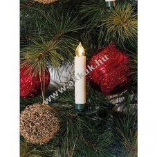 Konstsmide LED kar�csonyfa kieg�sz�t� szett 5 feh�r gyertya Mignon ceruza 1905-100