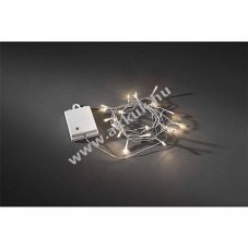 Konstsmide LED f�nyf�z�r 80 LED melegfeh�r 3728-103 timer elemes 2 D (g�li�t) 7,9m IP44