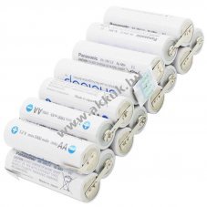 Panasonic eneloop AkkuPack AA Mignon ceruza akku 18V 2000mAh borotva fogkefe NiMH
