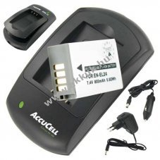 Helyettes�t� akku Nikon EN-EL24 7,2V 800mAh �s t�lt� Li-ion