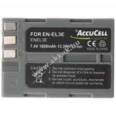 Helyettes�t� akku Nikon D50 7,4V 1800mAh Li-Ion