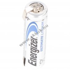 Energizer Ultimate Lithium L91 Mignon 1,5 V, forrasztott csatlakoz�kkal, U alak�