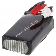 Helyettes�t� akku 7.4V 800mAh modell�p�t� 1db/csomag Li-Polymer