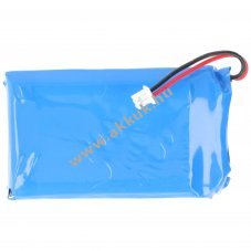 Helyettes�t� akku Dogtra BP-74T BP74T kutyanyak�rv 7.4V 800mAh Li-Polymer