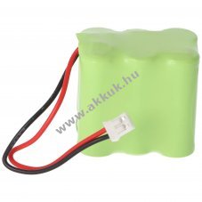 Helyettes�t� akku 7.2V 300mAh 650-060 kutyanyak�rv, kutyatr�ner 31x20,3x29,4mm NiMH