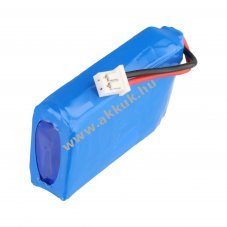 Helyettes�t� akku BP74RE 7.4V 500mAh kutyanyak�rv Dogtra Edge RX Li-Polymer