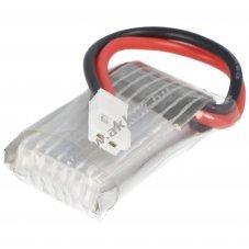 Helyettes�t� akku modell�p�t� HiSky HCP60 HCP80 HCP80 V2 Wltoys V933 3.7V 180mAh 1db/csomag Li-Ion