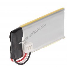 Helyettes�t� akku Sennheiser 504374 BATT-03 3.7V 200mAh fejhallgat� 1db/csomag Li-Polymer