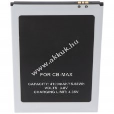 Helyettest akku Cubot Max Umax 3.8V 4100mAh Li-Polymer