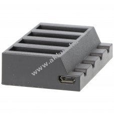 Parrot Minidrone Rolling Spider dr�n t�lt� 4-csatlakoz�s Micro USB 110-240V fekete