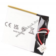 Helyettes�t� akku Sennheiser DW 10 AHB552826TPC 3.7V 360mAh Li-Polymer