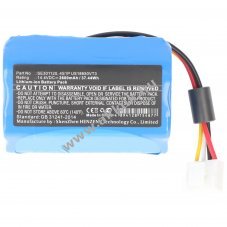 Helyettes�t� akku orvostechnikai ResMed Stellar 14,4V 2600mAh 4S1P US18650VT3 SE301120 Li-Ion