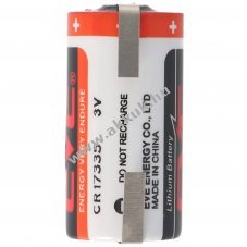 EVE CR17335 3V l�tium elem, forrf�l vagy forraszt�padl� v�laszthat�