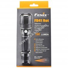 Fenix FD41 piros Cree XP-E2 LED zsebl�mpa 190 lumen