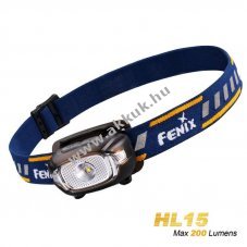 Fenix HL15 LED fejlmpa, homlok lmpa + elemek max. 200 Lumen