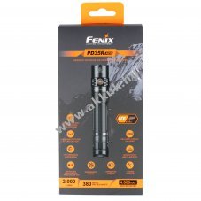 Fenix PD35R ACE LED zsebl�mpa 2000lm inkl. ARB-L18-4000 akku Li-Ion