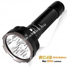 Fenix RC40 zsebl�mpa 7.4V 7800mAh 6000lm �jrat�lthet� Li-Ion